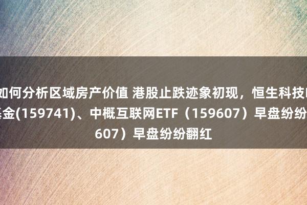 如何分析区域房产价值 港股止跌迹象初现，恒生科技ETF基金(159741)、中概互联网ETF（159607）早盘纷纷翻红