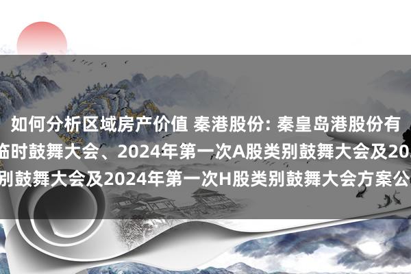 如何分析区域房产价值 秦港股份: 秦皇岛港股份有限公司2024年第一次临时鼓舞大会、2024年第一次A股类别鼓舞大会及2024年第一次H股类别鼓舞大会方案公告本体摘抄