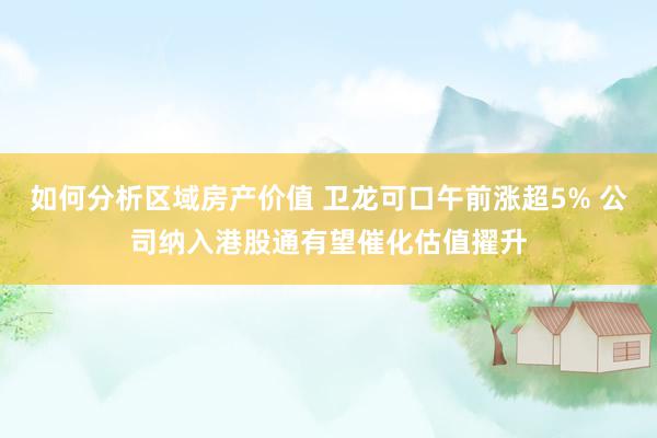 如何分析区域房产价值 卫龙可口午前涨超5% 公司纳入港股通有望催化估值擢升